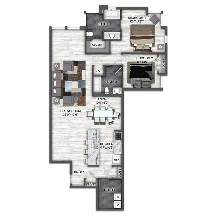 B7 floorplan layout