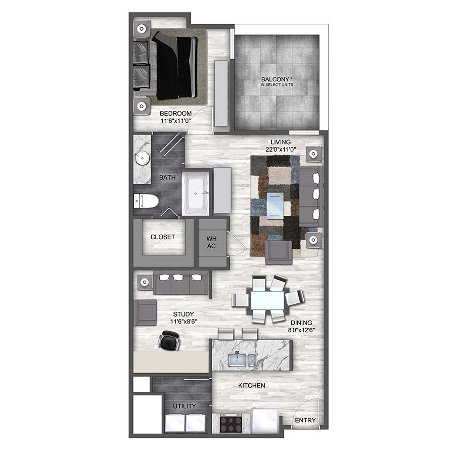 A9 floorplan layout