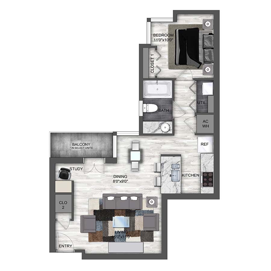 A3 floorplan layout