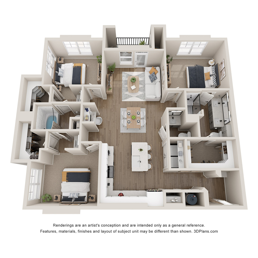 C1 floorplan layout