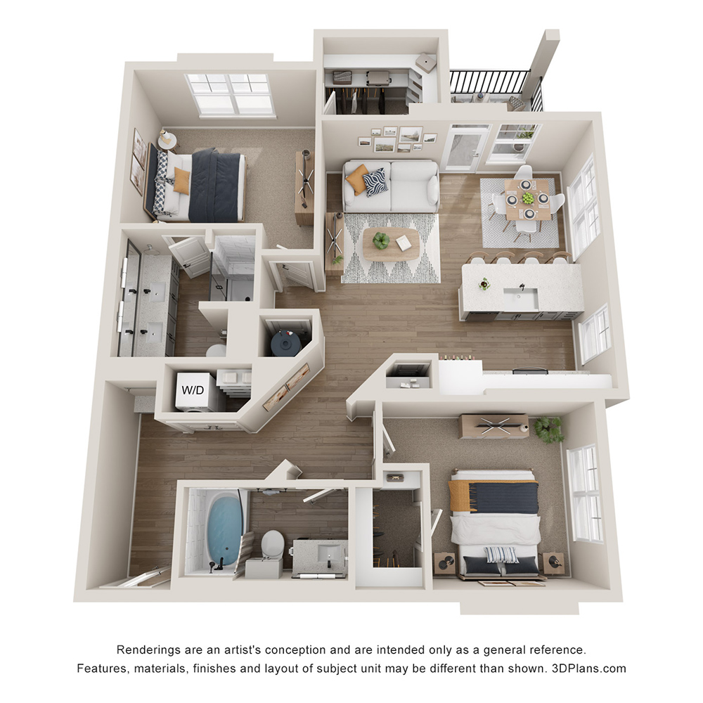 B1 floorplan layout