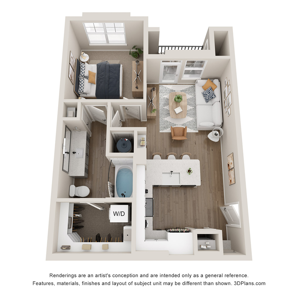 A1 floorplan layout