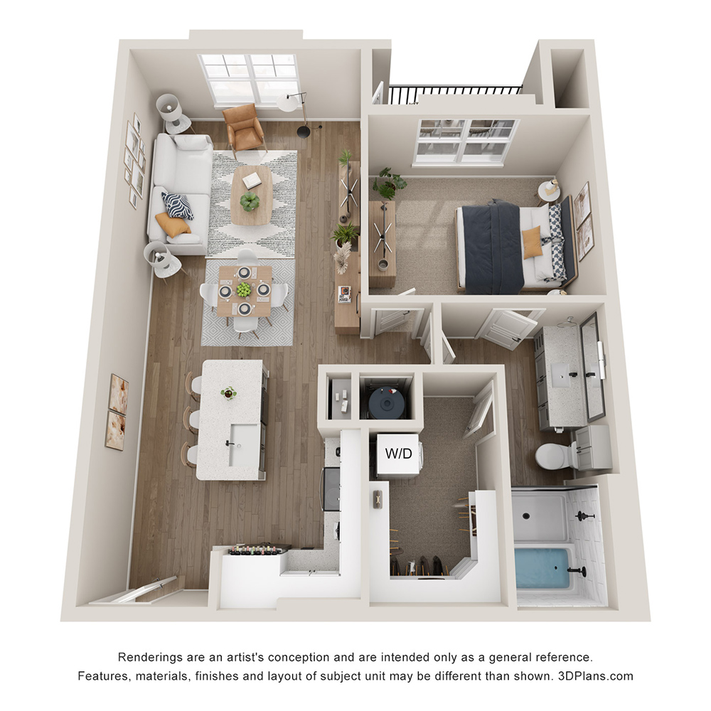 A4D floorplan layout