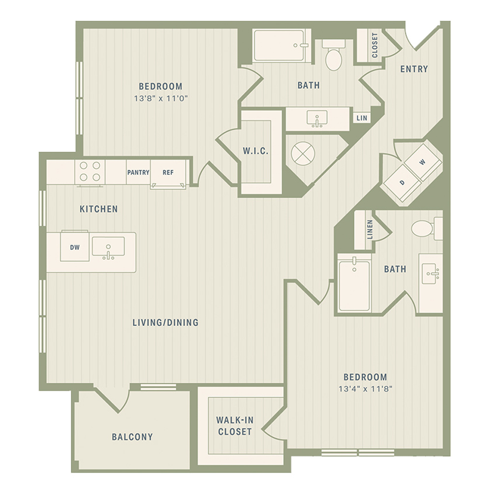 B2 floorplan layout