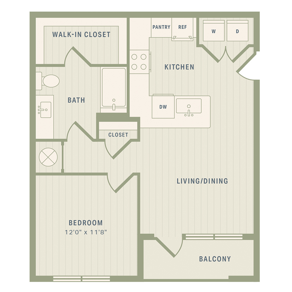 A0 floorplan layout