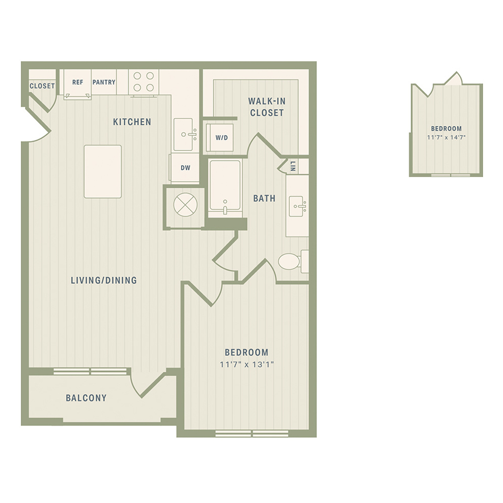 A1A floorplan layout