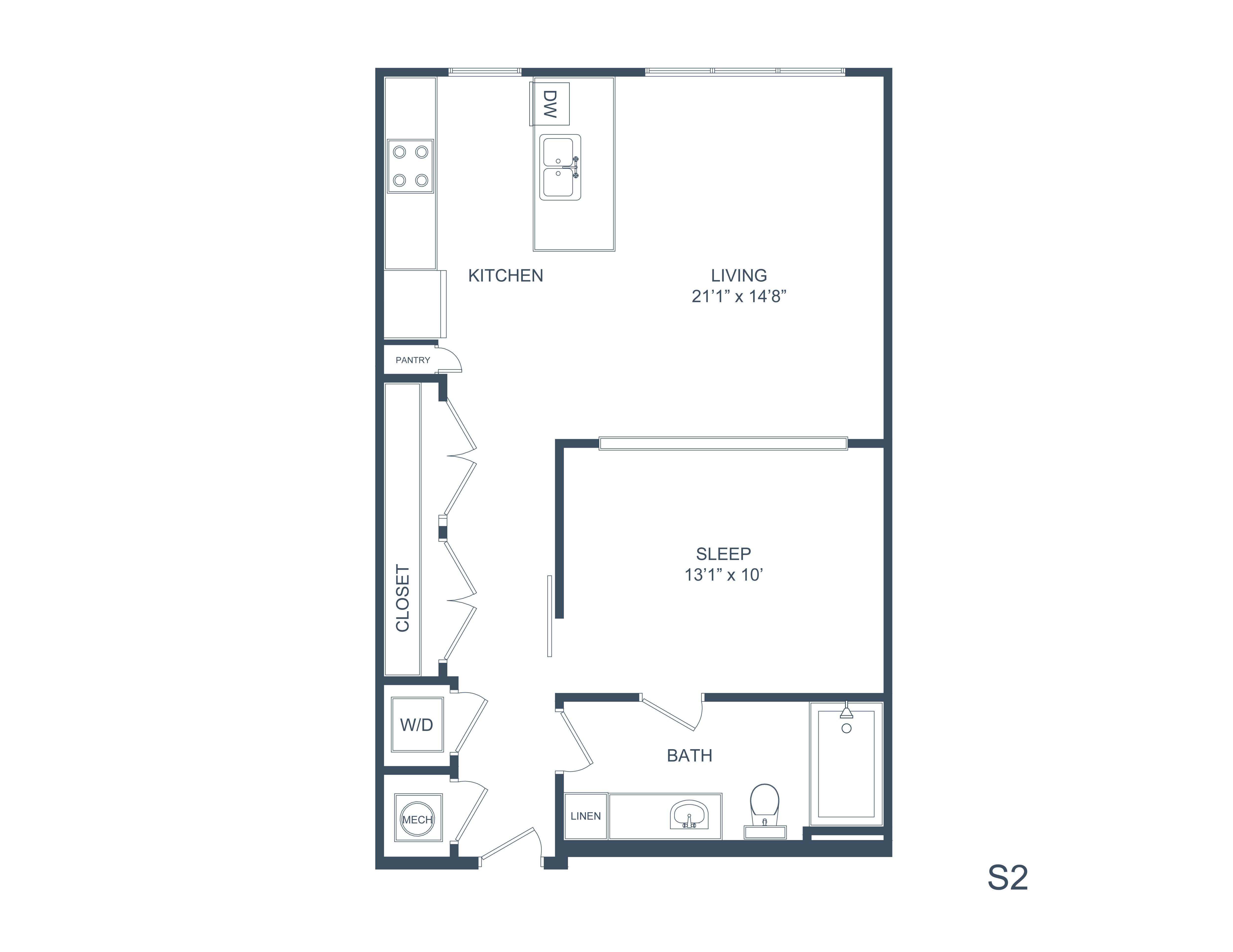 S2 floorplan layout