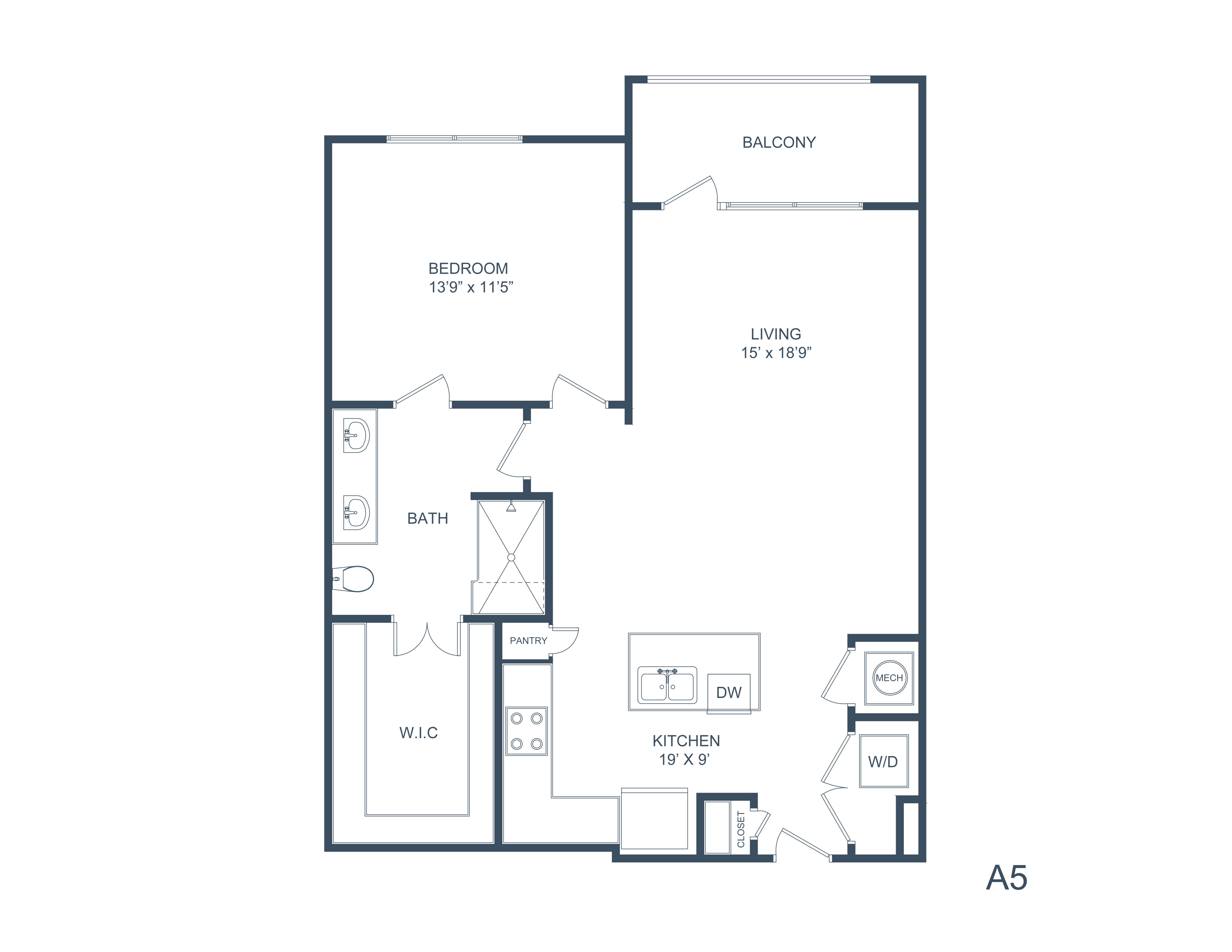 A5 floorplan layout