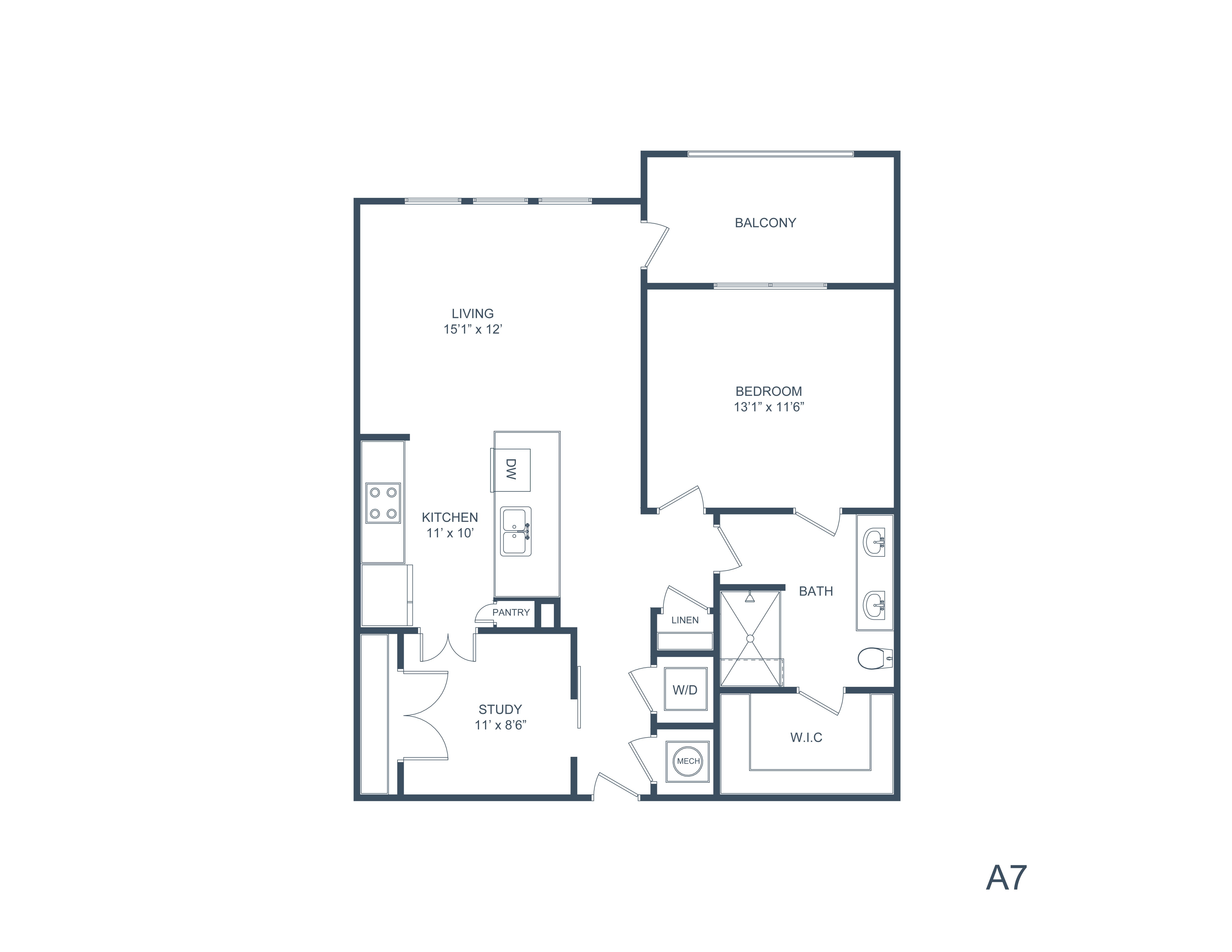 A7 floorplan layout