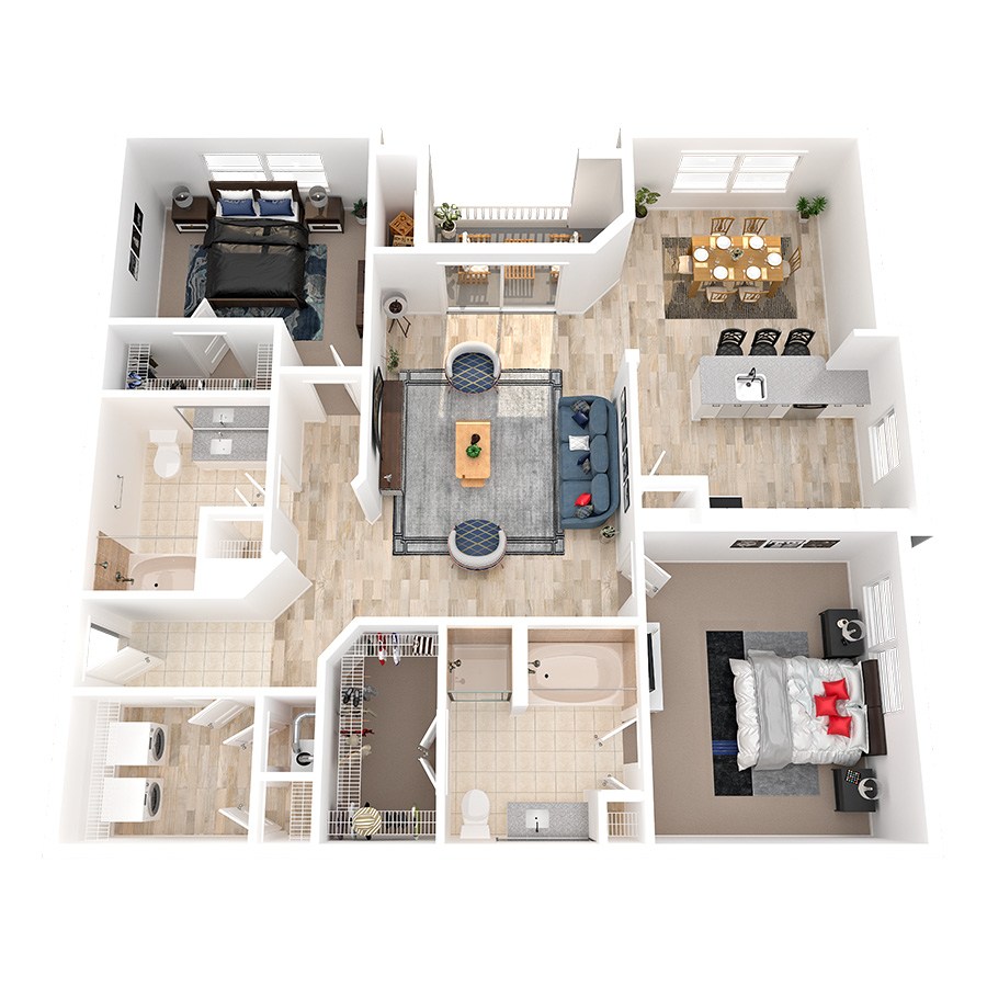 B4 floorplan layout