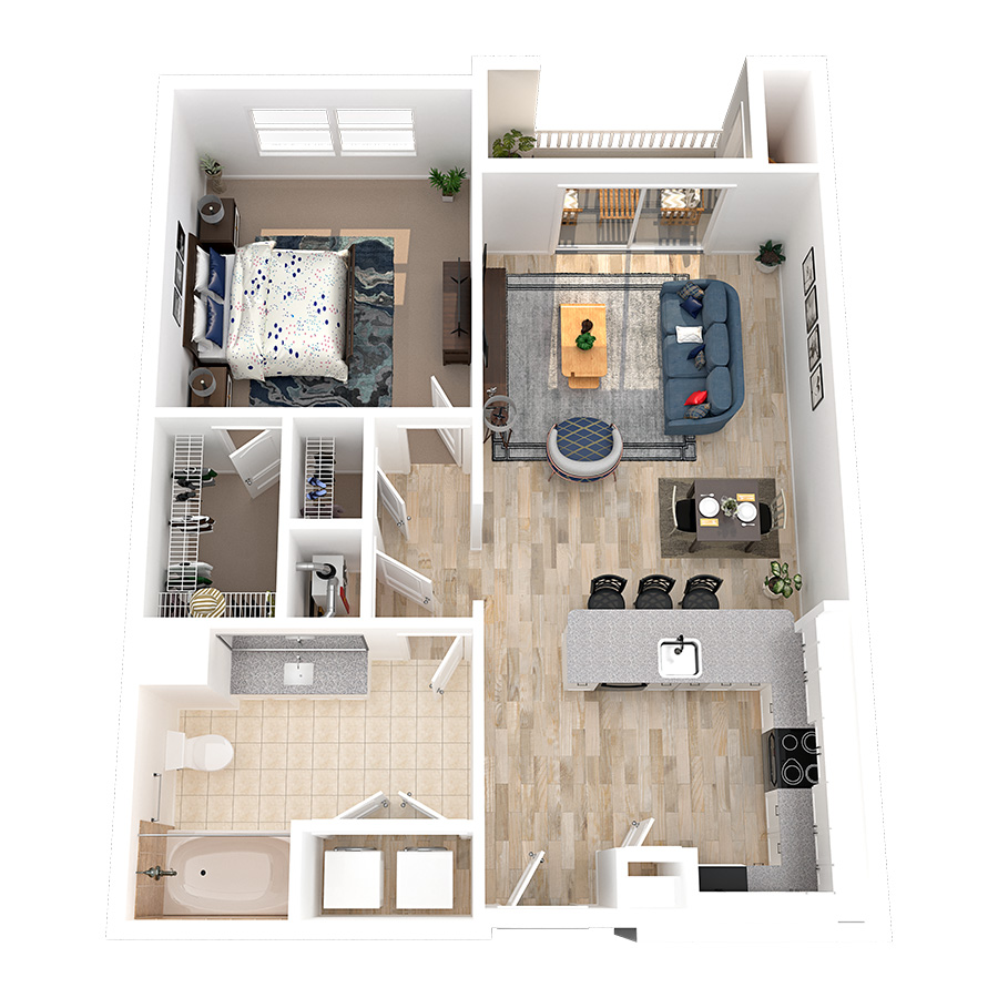 A2.2R floorplan layout