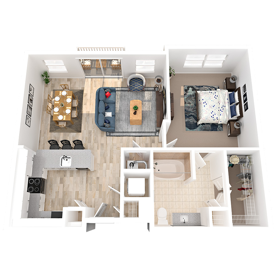 A4 floorplan layout