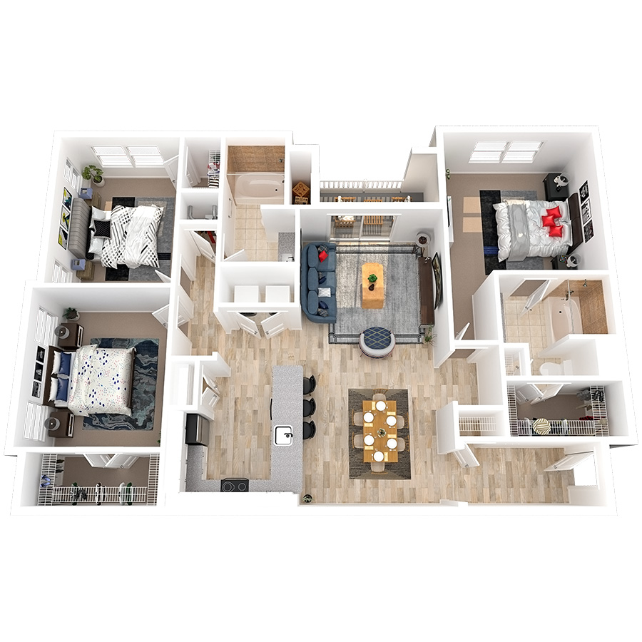 C2 floorplan layout