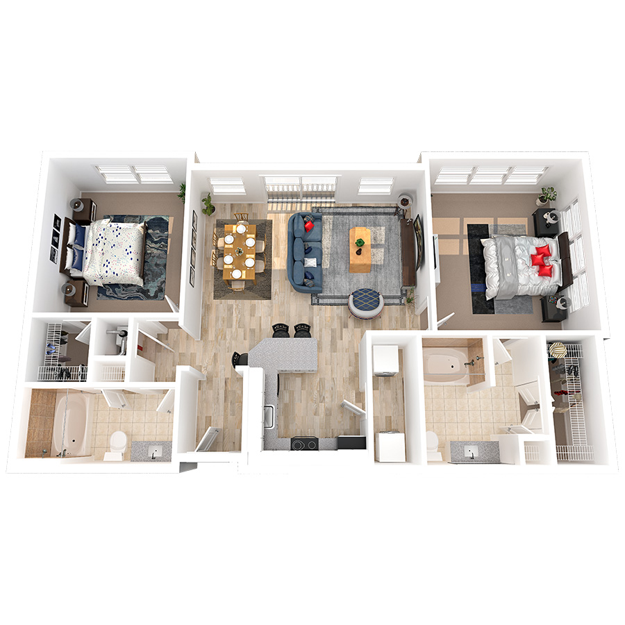 B1R floorplan layout