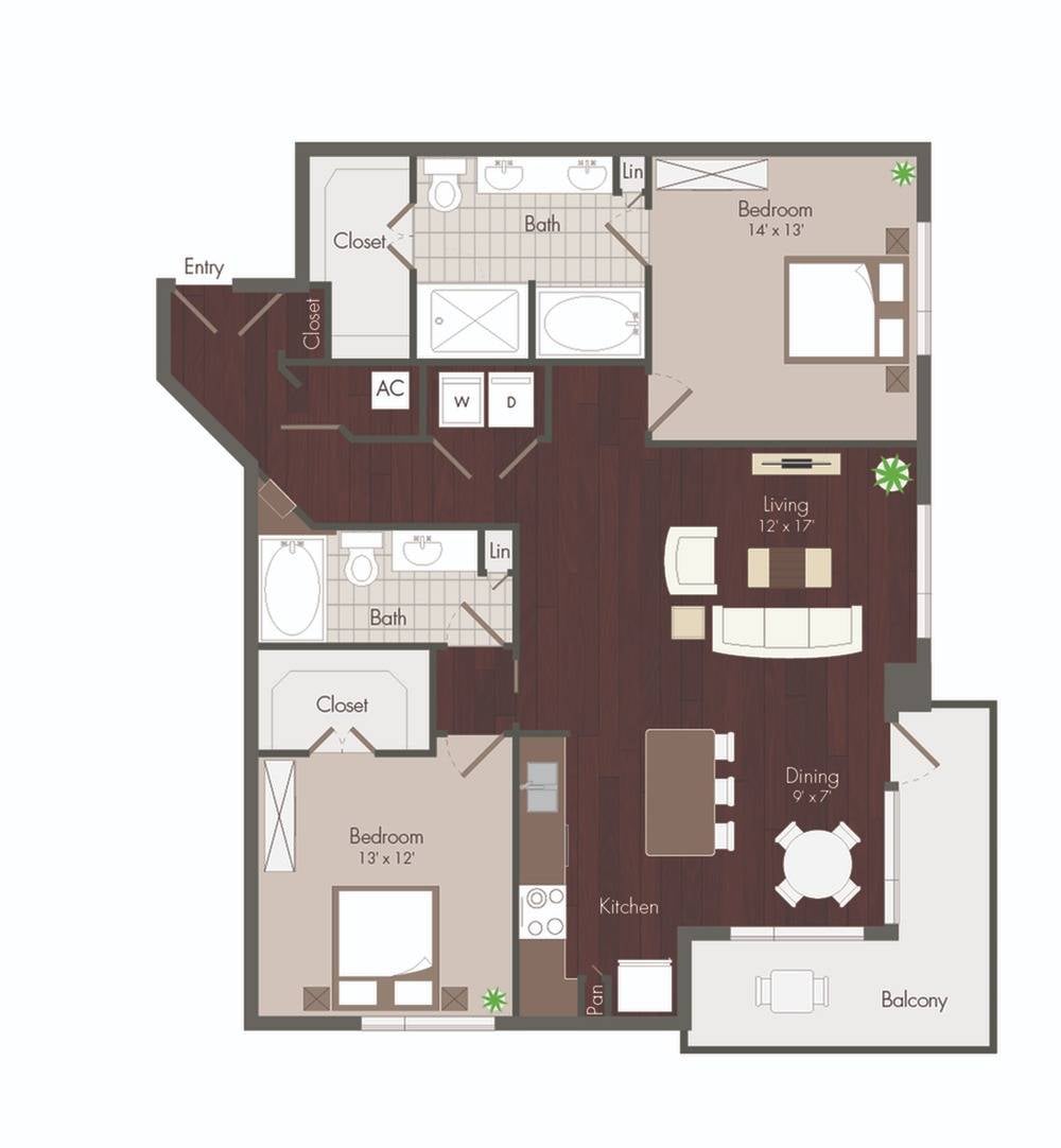 Rose floorplan layout