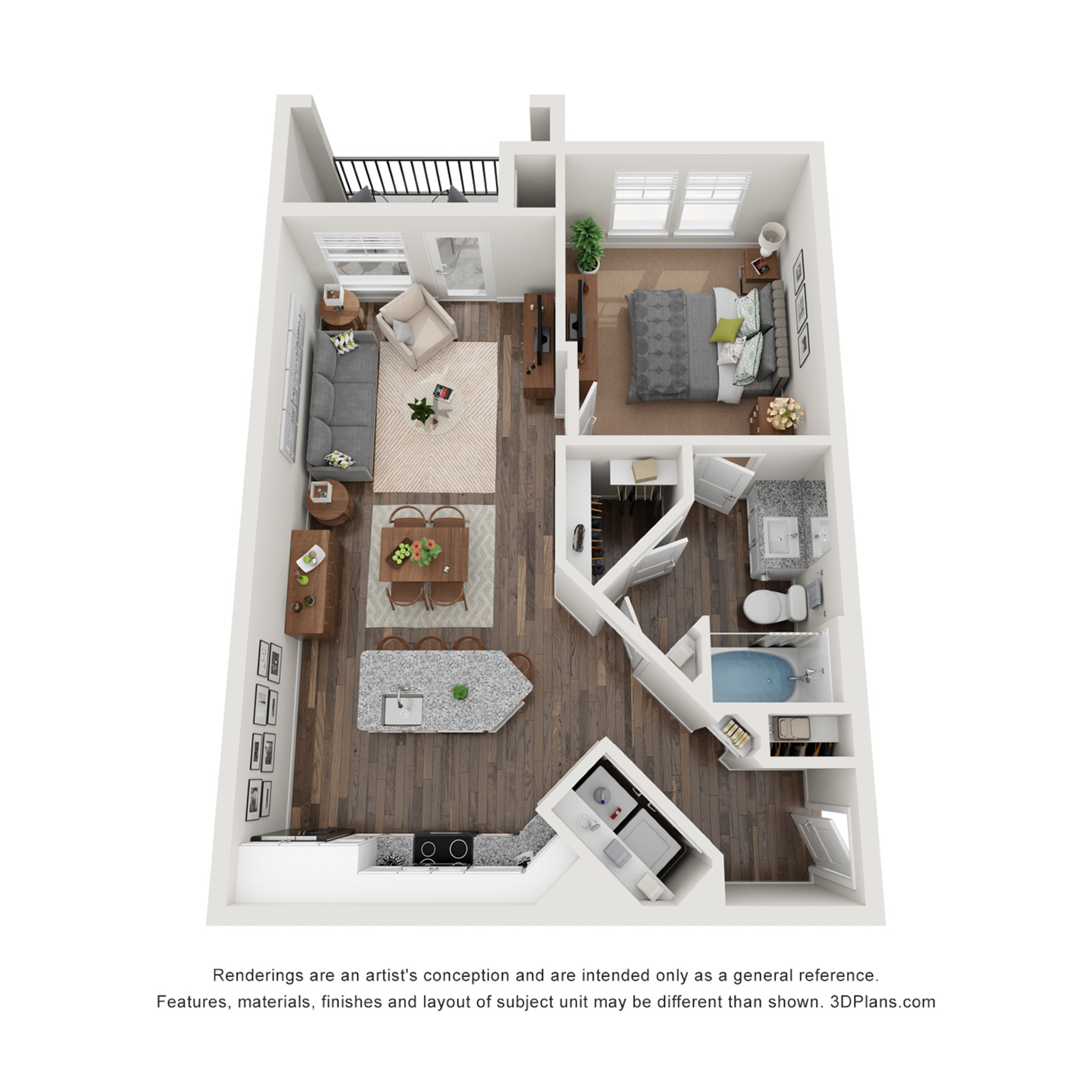 A1 floorplan layout