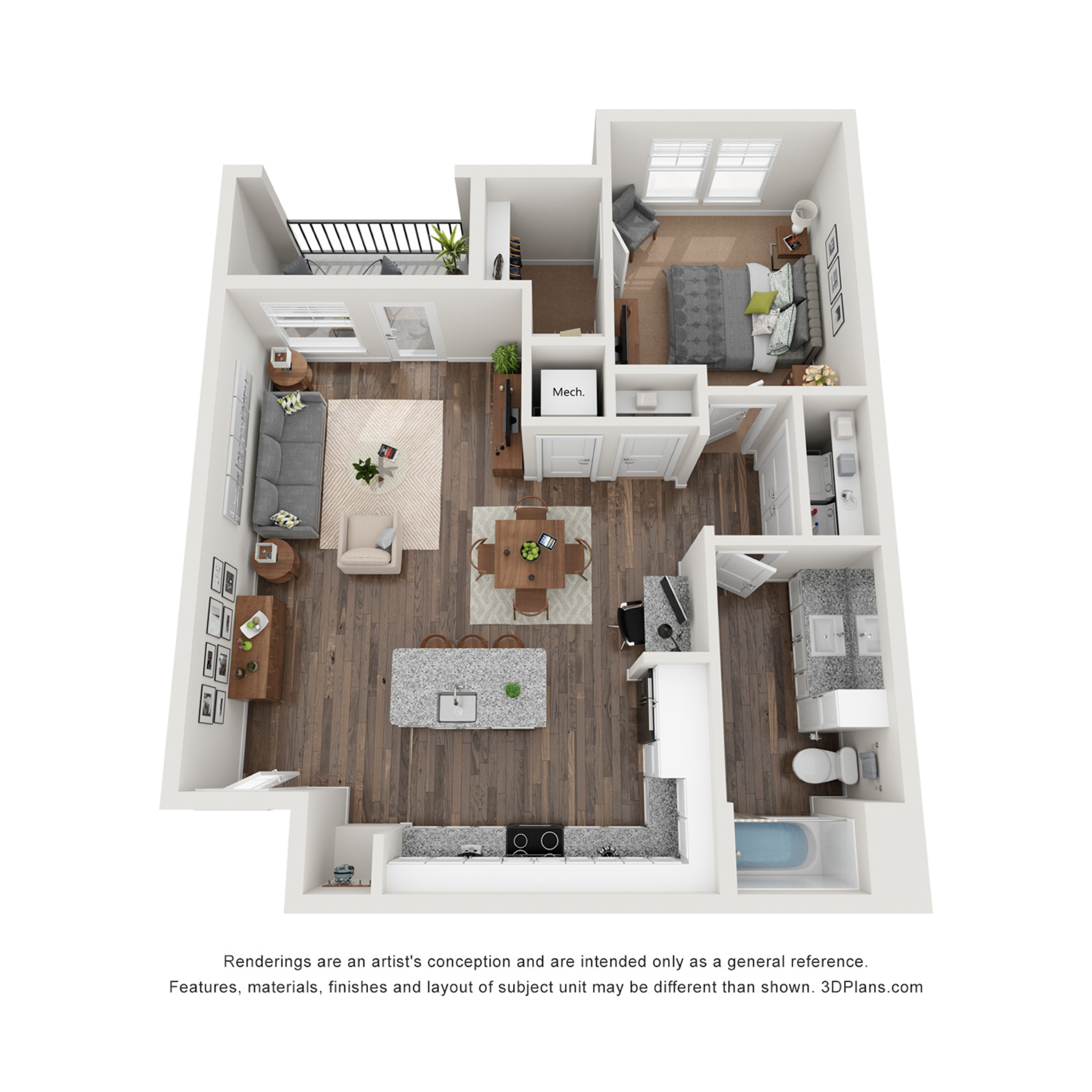 A2 floorplan layout