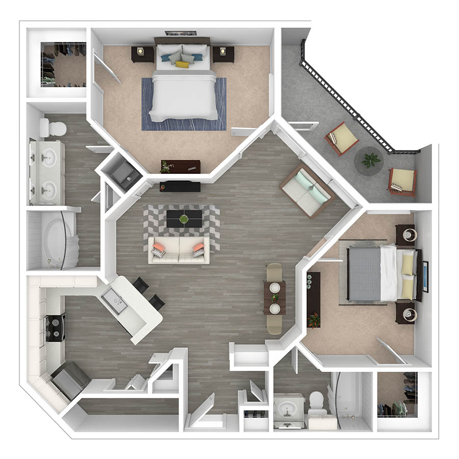 B1 floorplan layout