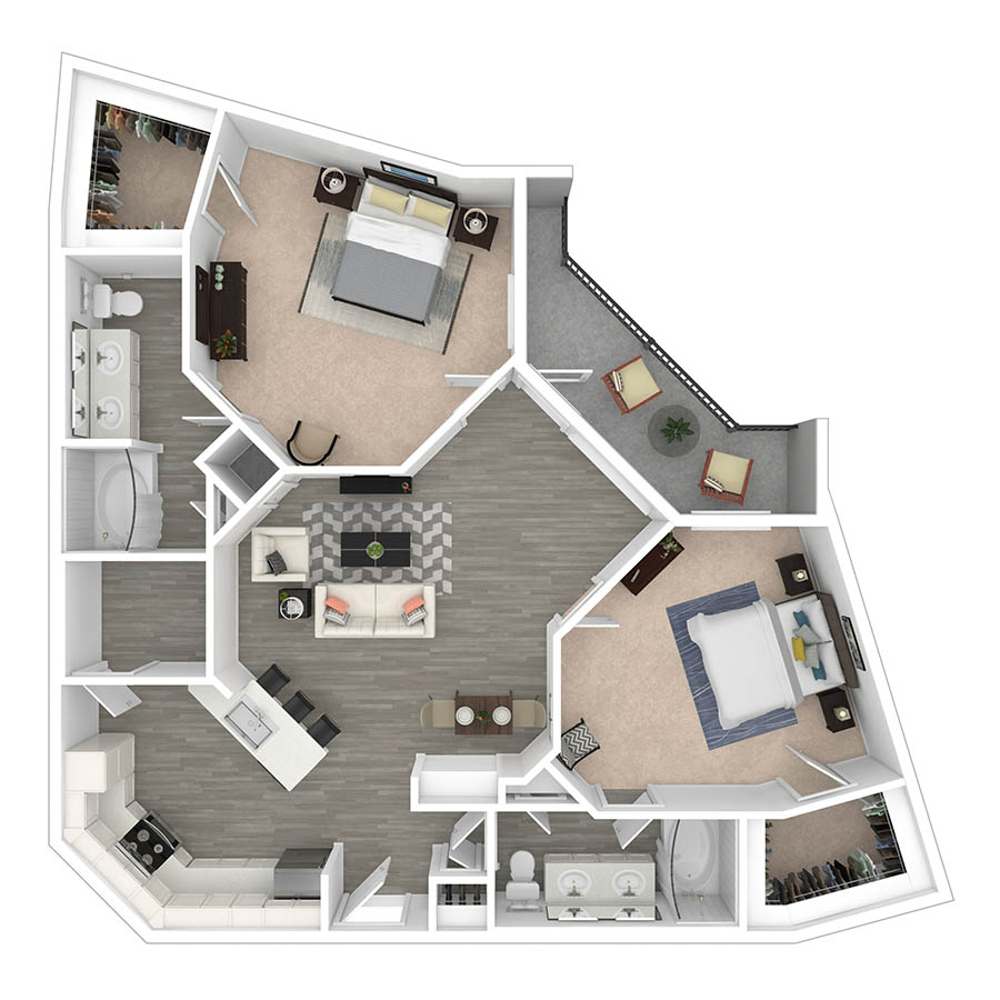 B2 floorplan layout