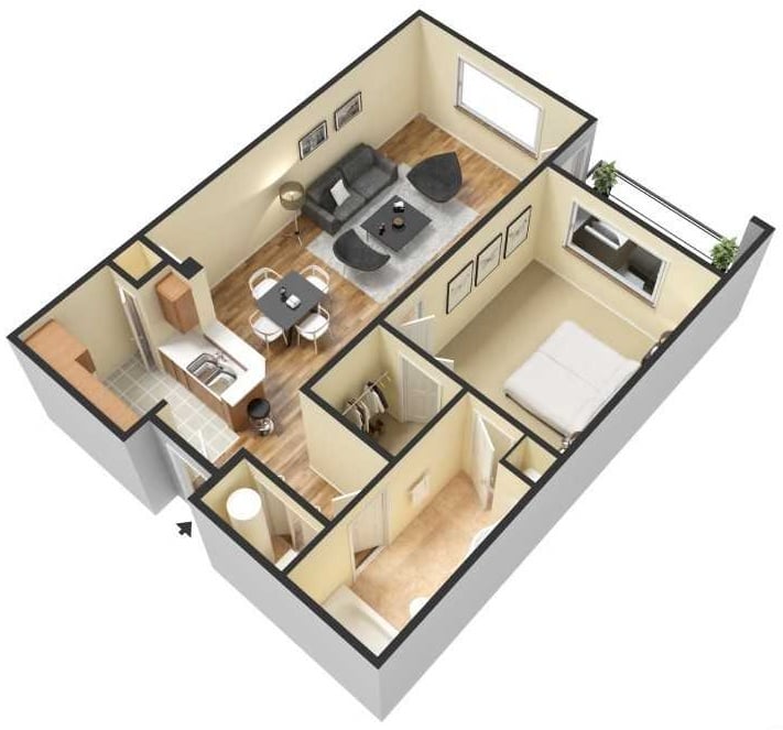 REEP Renovated floorplan layout