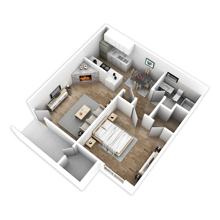 A4 floorplan layout