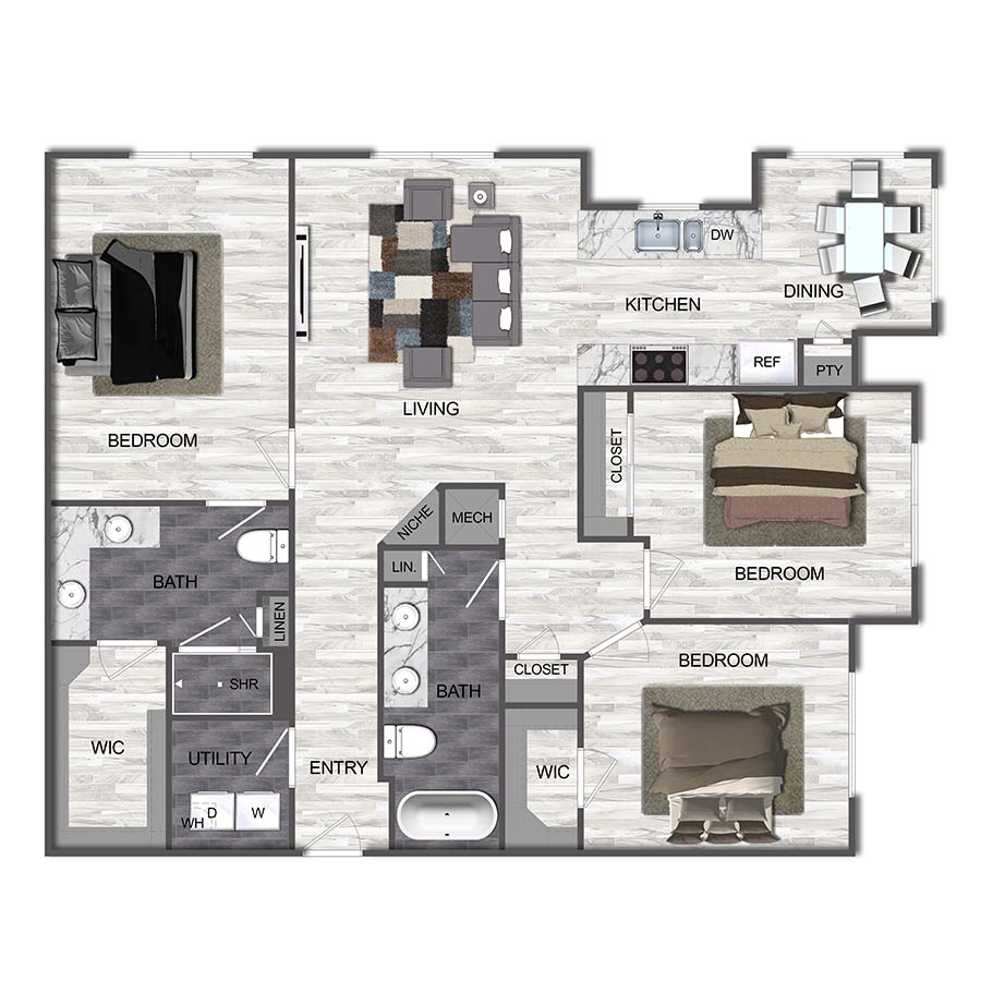 C2 floorplan layout