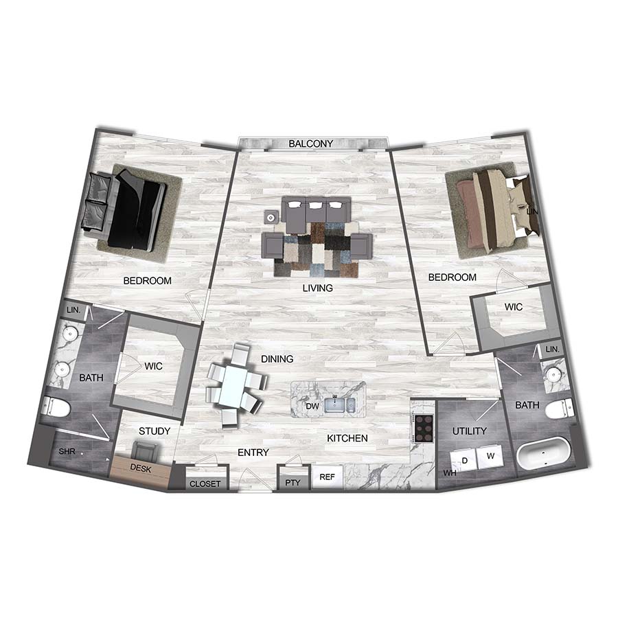 B6 floorplan layout