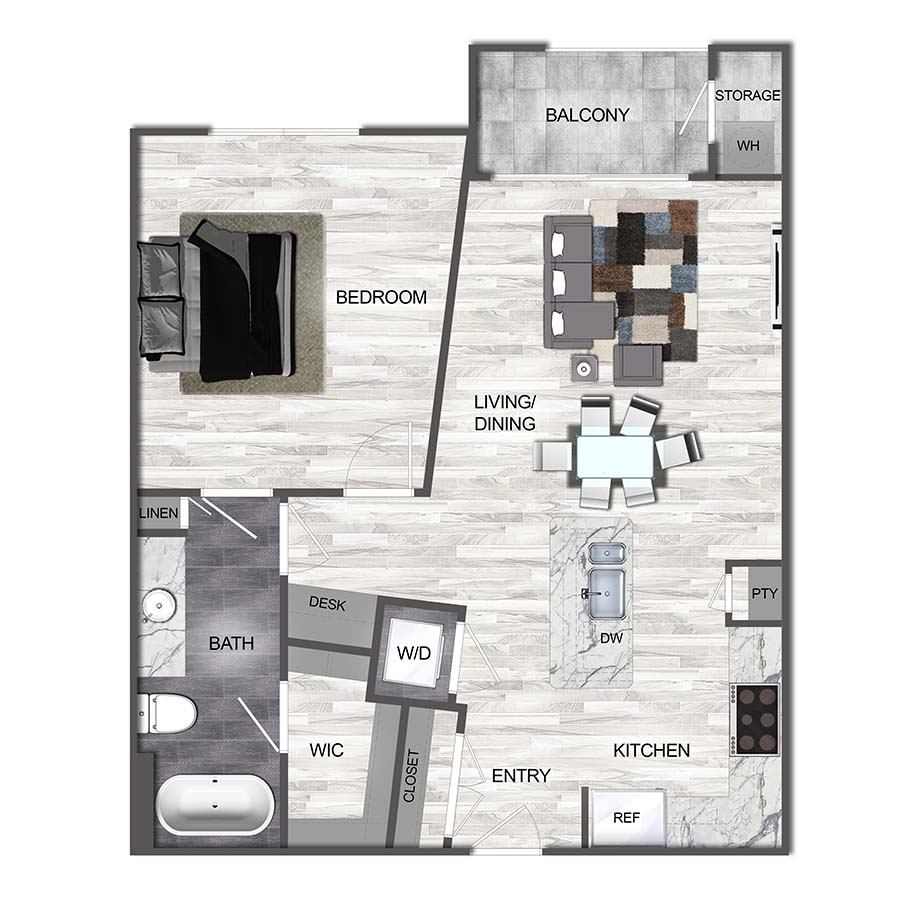 A2 floorplan layout