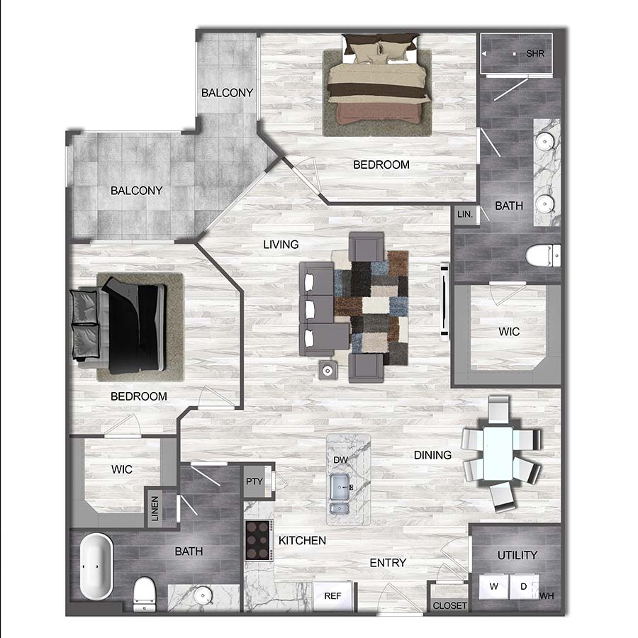 B4 floorplan layout
