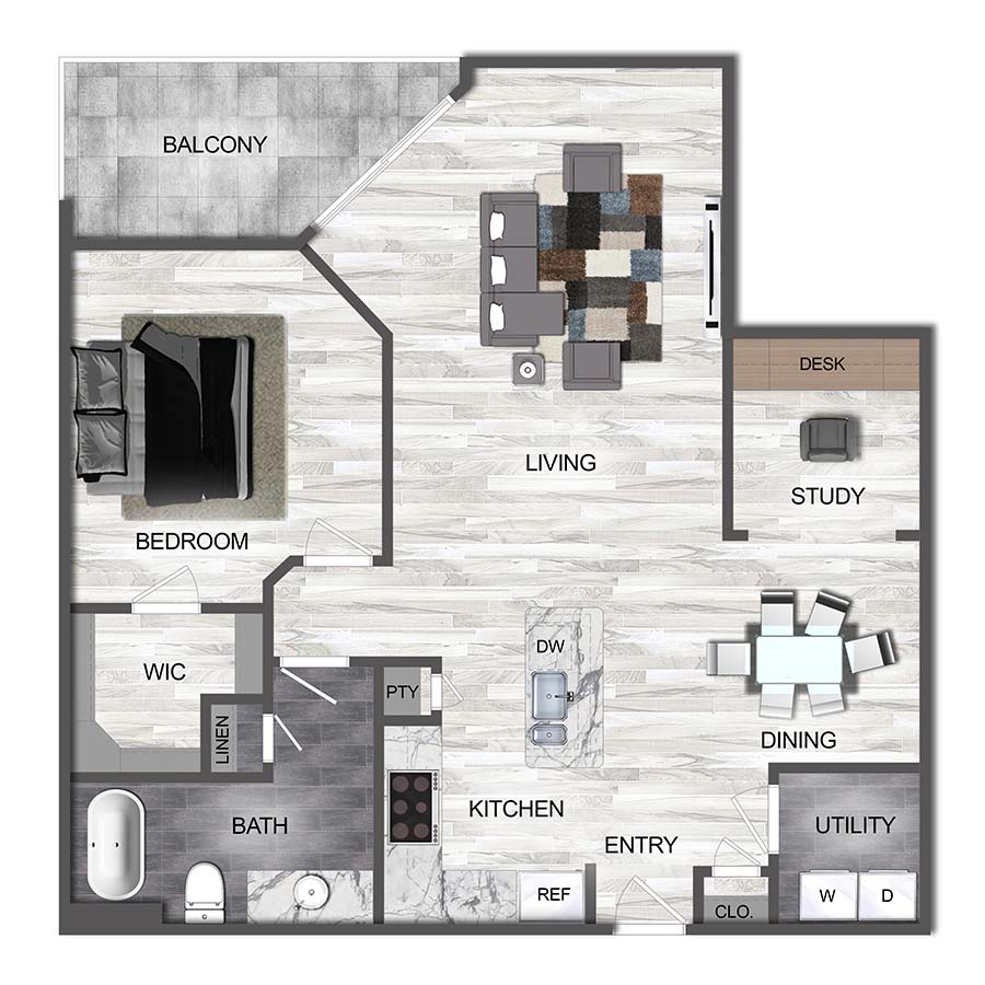 A8 floorplan layout