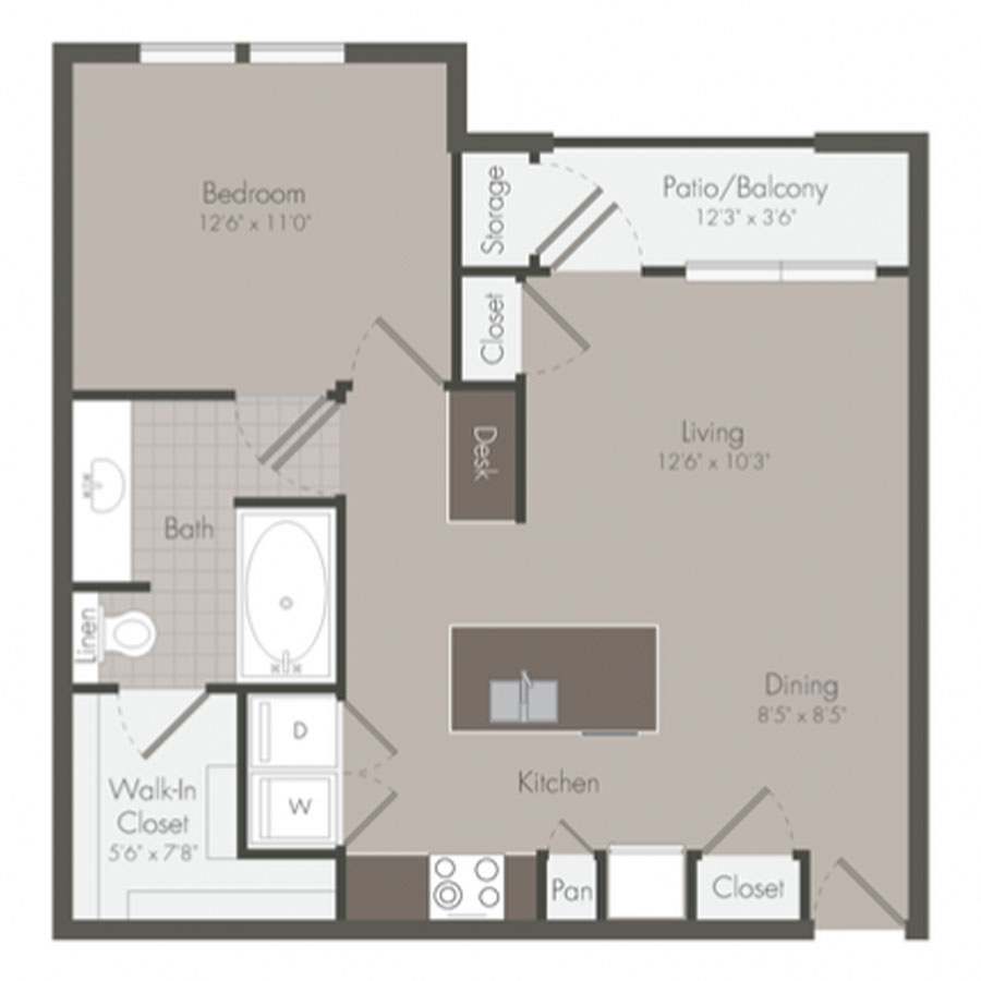 A2 floorplan layout