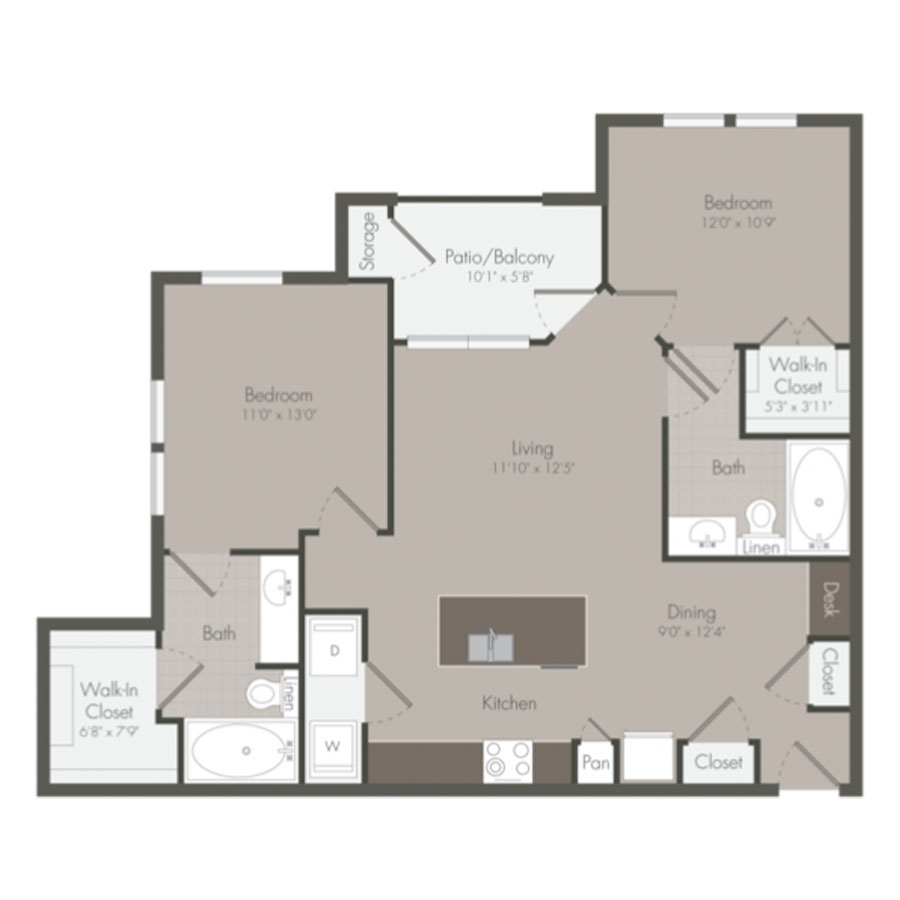 B2 floorplan layout