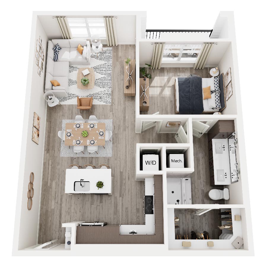 A4 floorplan layout