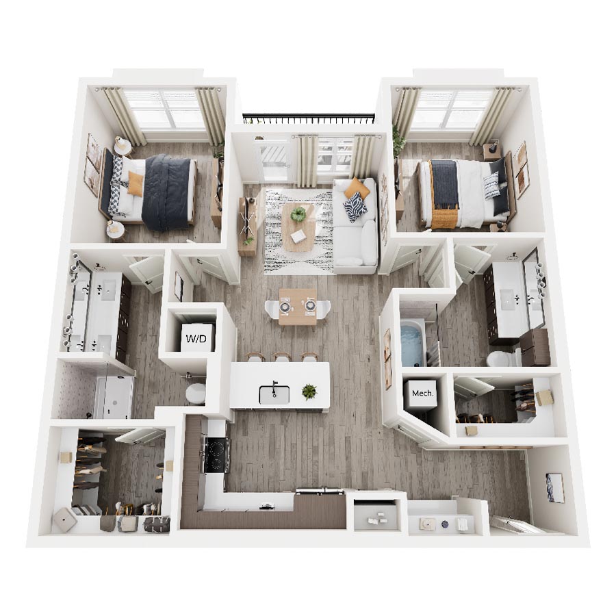 B1 floorplan layout