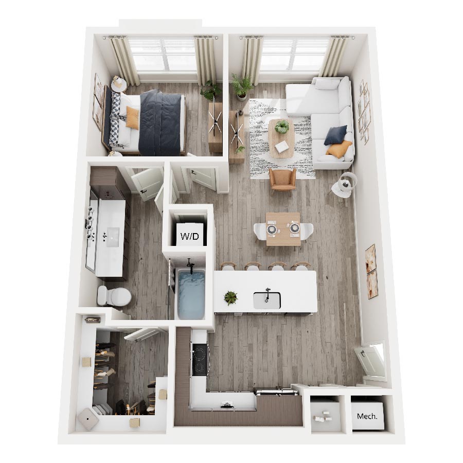A2 floorplan layout