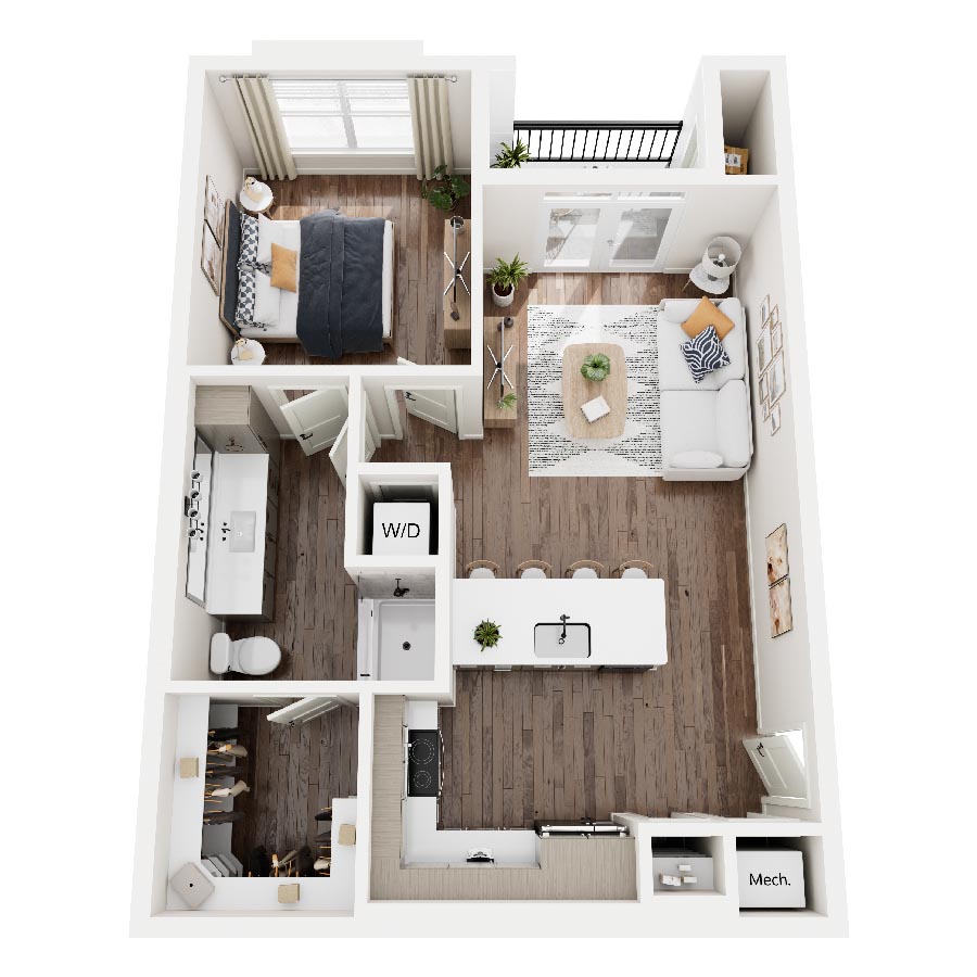 A1 floorplan layout