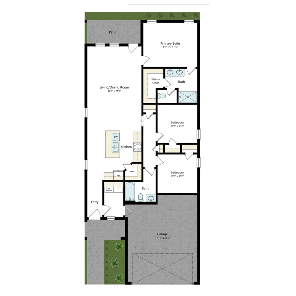 Anise floorplan layout