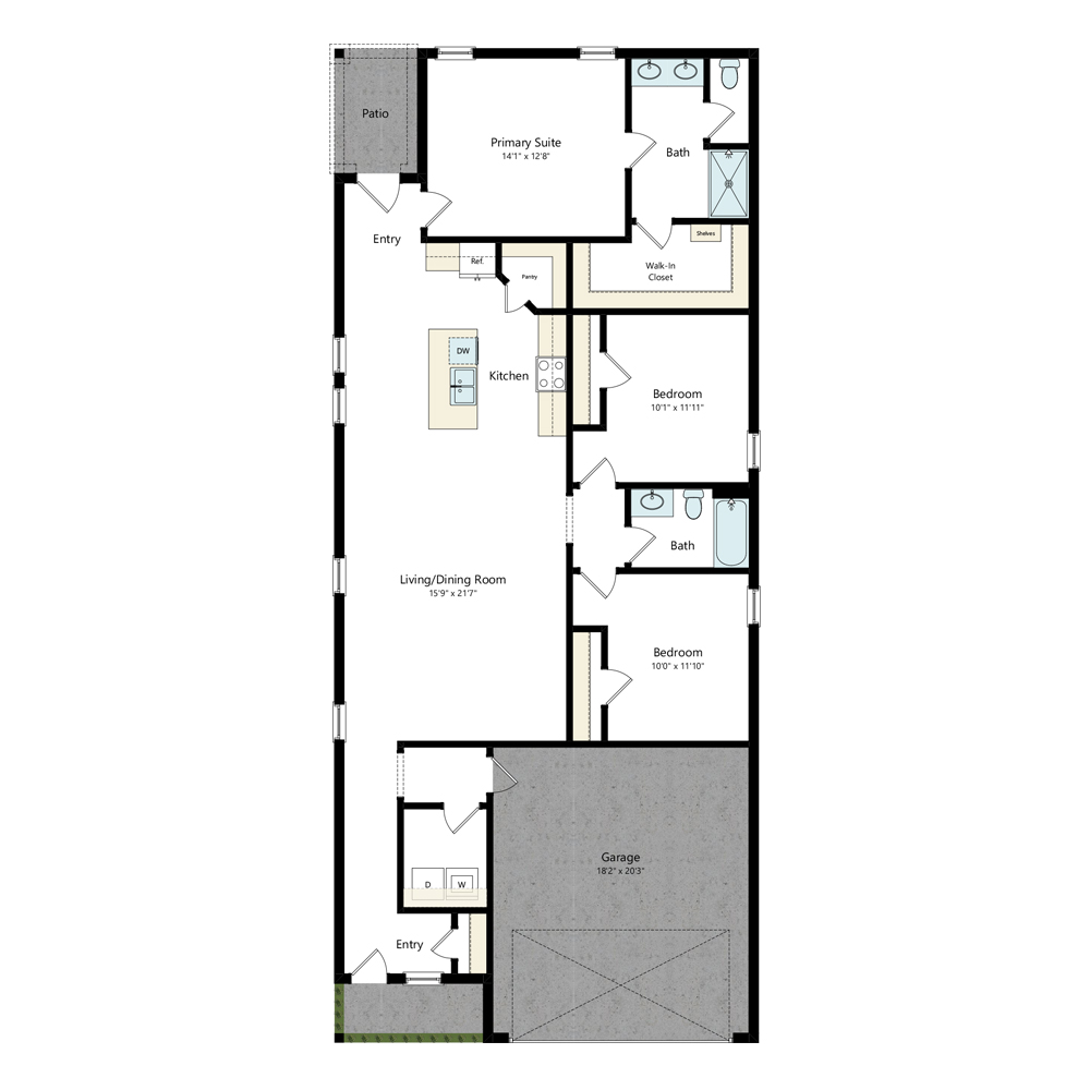 Caper floorplan layout