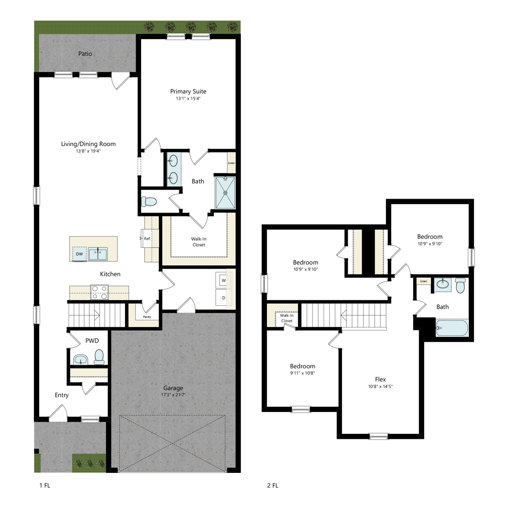 Oregano floorplan layout