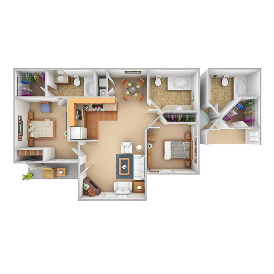 Montage floorplan layout