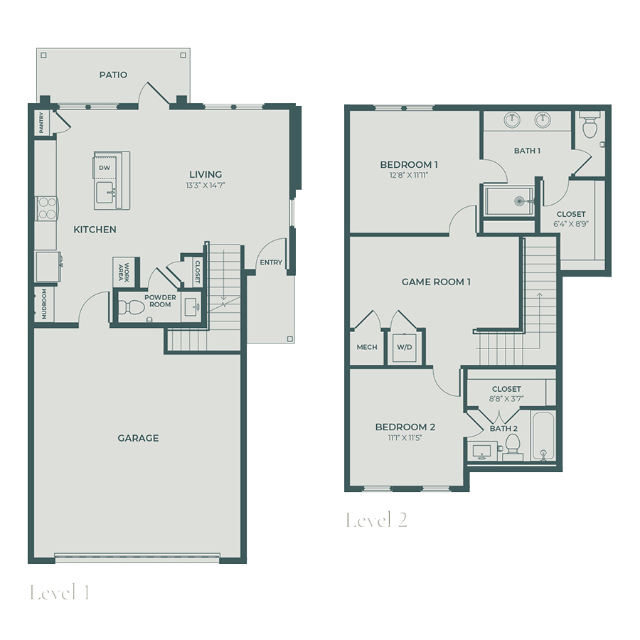 TH-2B floorplan layout