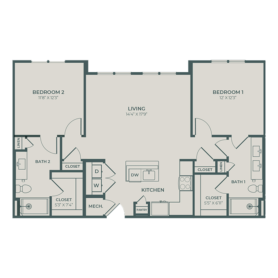 B3 floorplan layout
