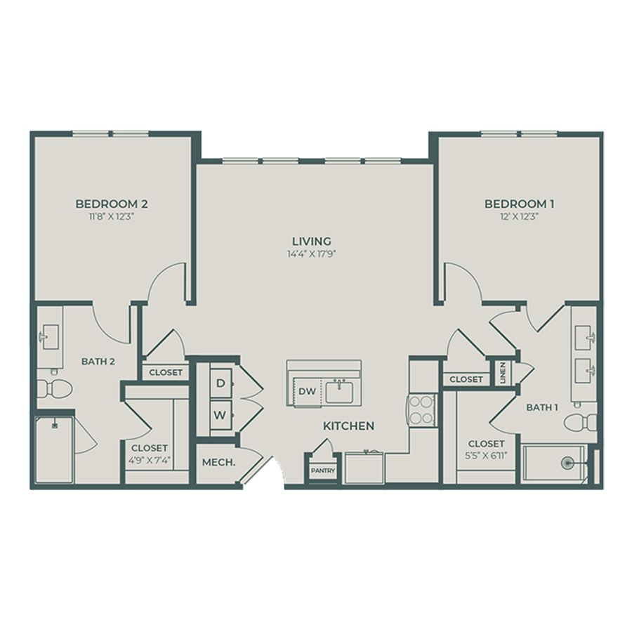 B3-S floorplan layout