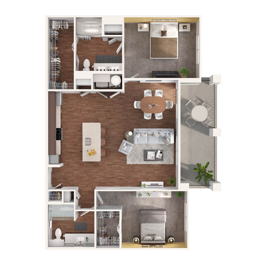 Ginger floorplan layout
