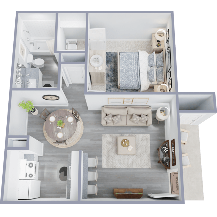Corporate Unit floorplan layout