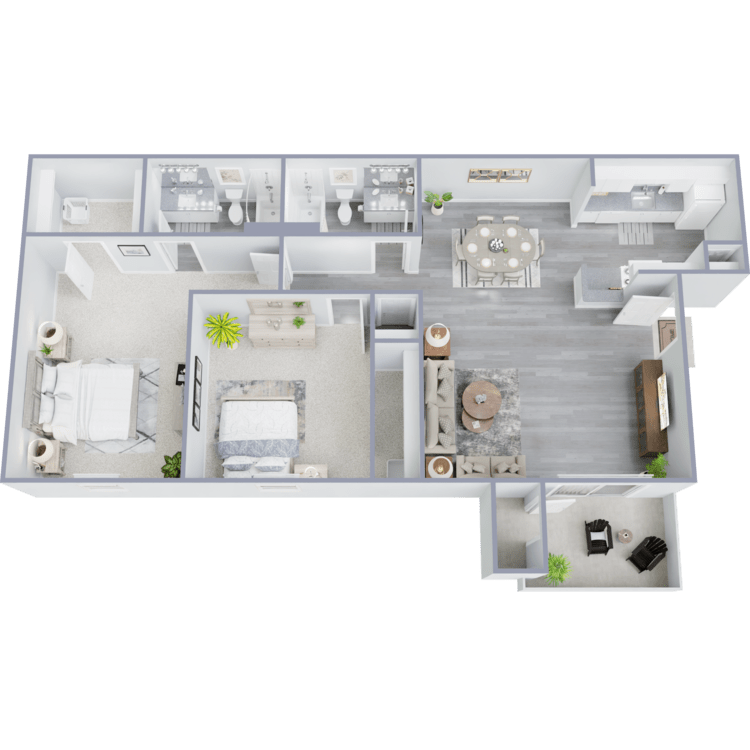 B3 floorplan layout