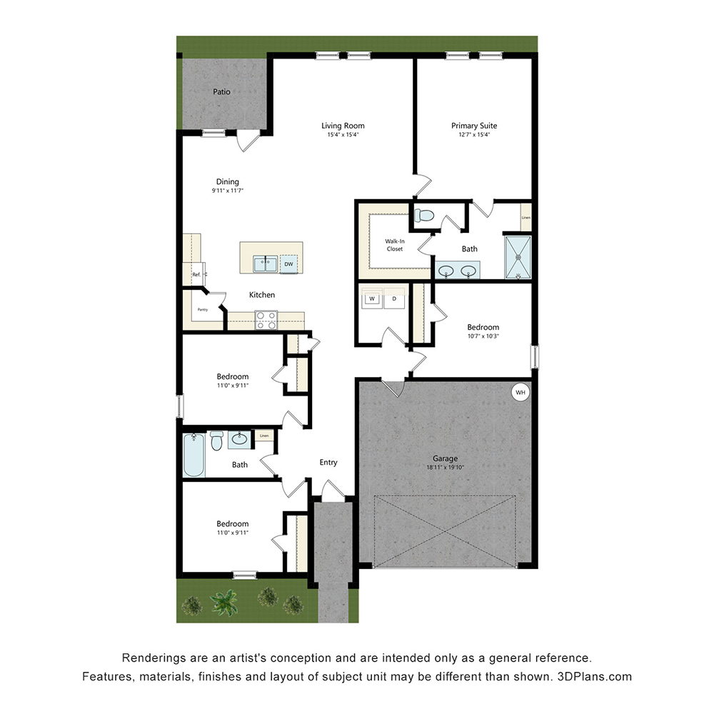 Pimento floorplan layout