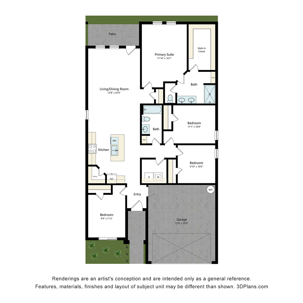 Dill floorplan layout