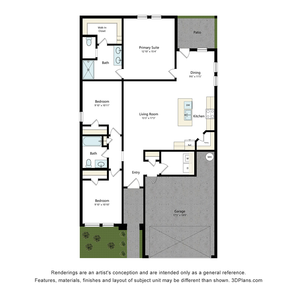 Chive floorplan layout