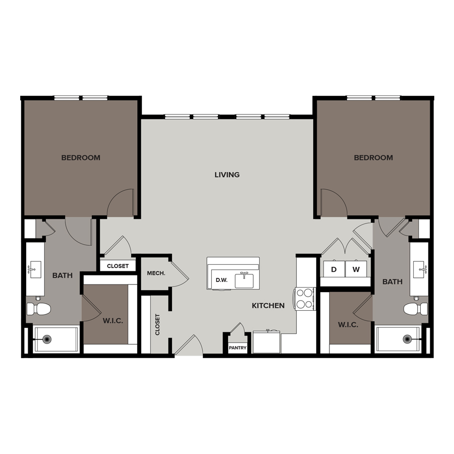 B2 floorplan layout